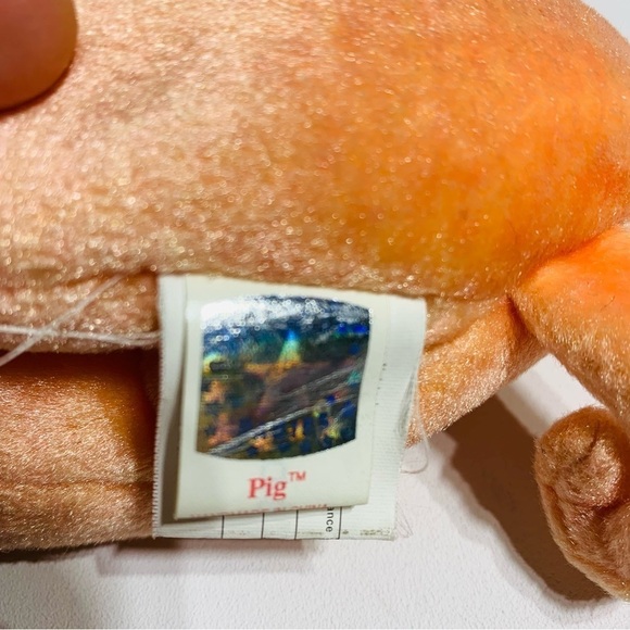 Beanie baby TY pig stuffed animal - Picture 4 of 5